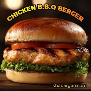 CHICKEN B.B.Q BURGER