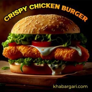 CRISPY CHICKEN BURGER
