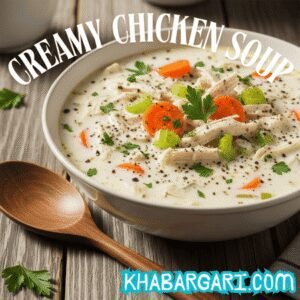 CREAMY CHICKEN SOUP