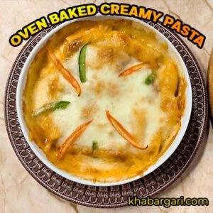 OVEN BAKED CREAMY PASTA
