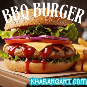 CHICKEN BBQ BURGER