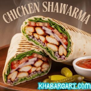 CHICKEN SHAWARMA